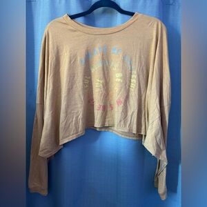 American eagle cropped long sleeve